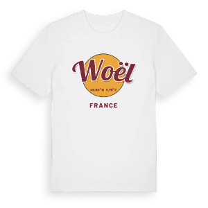 Woël cirkel t-shirt – ekologisk bomull t-shirt från Pinshirt