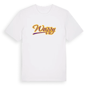 Woippy baseball t-shirt – ekologisk bomull t-shirt från Pinshirt