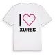 Jag älskar Xures t-shirt stort tryck