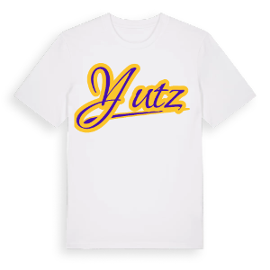 Yutz baseball t-shirt – ekologisk bomull t-shirt från Pinshirt
