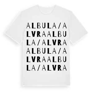 Albula/Alvra ordlek t-shirt – ekologisk bomull t-shirt från Pinshirt