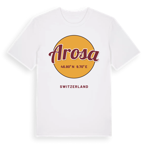 Arosa cirkel t-shirt – ekologisk bomull t-shirt från Pinshirt