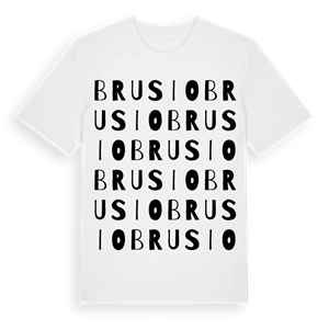Brusio ordlek t-shirt – ekologisk bomull t-shirt från Pinshirt