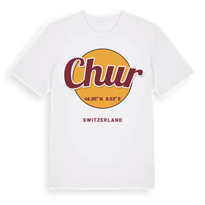 Chur cirkel t-shirt – ekologisk bomull t-shirt från Pinshirt