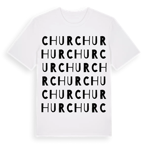 Chur ordlek t-shirt – ekologisk bomull t-shirt från Pinshirt