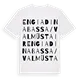 Engiadina Bassa/Val Müstair ordlek t-shirt