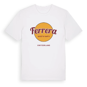 Ferrera cirkel t-shirt – ekologisk bomull t-shirt från Pinshirt