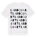 Landquart ordlek t-shirt