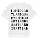 Landquart ordlek t-shirt