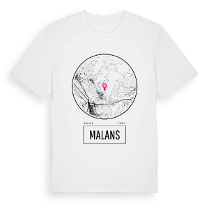 Malans t-shirt – ekologisk bomull t-shirt från Pinshirt