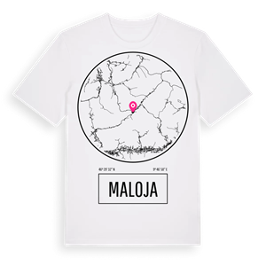Maloja t-shirt – ekologisk bomull t-shirt från Pinshirt