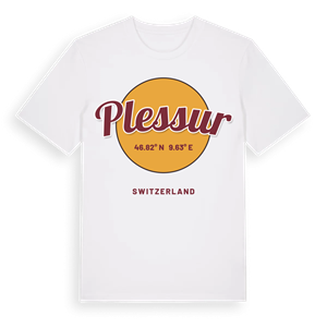 Plessur cirkel t-shirt – ekologisk bomull t-shirt från Pinshirt