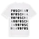 Poschiavo ordlek t-shirt