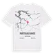Prättigau/Davos karta t-shirt