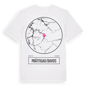 Prättigau/Davos t-shirt – ekologisk bomull t-shirt från Pinshirt