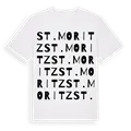 St. Moritz ordlek t-shirt