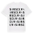 Surselva ordlek t-shirt