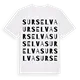 Surselva ordlek t-shirt