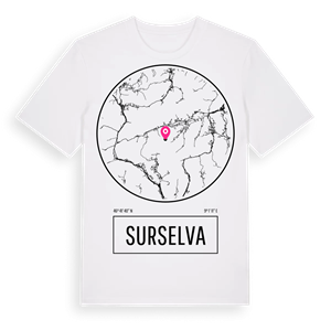 Surselva t-shirt – ekologisk bomull t-shirt från Pinshirt