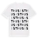 Thusis ordlek t-shirt