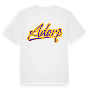 Adorp baseball t-shirt – ekologisk bomull t-shirt från Pinshirt