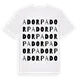 Adorp ordlek t-shirt