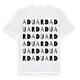 Aduard ordlek t-shirt