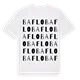 Baflo ordlek t-shirt