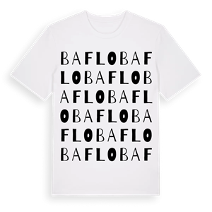 Baflo ordlek t-shirt – ekologisk bomull t-shirt från Pinshirt