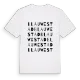 Blauwestad ordlek t-shirt