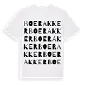 Boerakker ordlek t-shirt