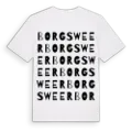 Borgsweer ordlek t-shirt