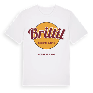 Briltil cirkel t-shirt – ekologisk bomull t-shirt från Pinshirt