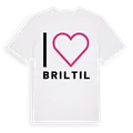Jag älskar Briltil t-shirt stort tryck