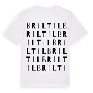 Briltil ordlek t-shirt – ekologisk bomull t-shirt från Pinshirt