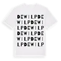 De Wilp ordlek t-shirt