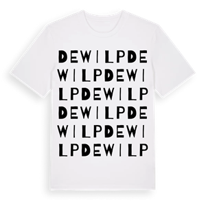 De Wilp ordlek t-shirt – ekologisk bomull t-shirt från Pinshirt