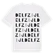 Delfzijl ordlek t-shirt