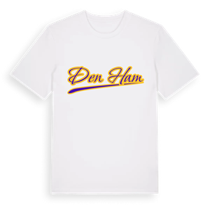 Den Ham baseball t-shirt – ekologisk bomull t-shirt från Pinshirt