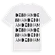 Den Ham ordlek t-shirt