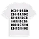 Den Horn ordlek t-shirt