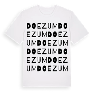 Doezum ordlek t-shirt – ekologisk bomull t-shirt från Pinshirt