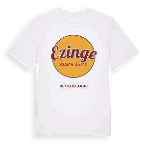 Ezinge cirkel t-shirt – ekologisk bomull t-shirt från Pinshirt