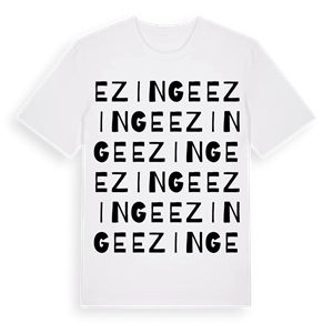 Ezinge ordlek t-shirt – ekologisk bomull t-shirt från Pinshirt