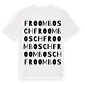 Froombosch ordlek t-shirt