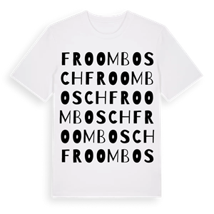 Froombosch ordlek t-shirt – ekologisk bomull t-shirt från Pinshirt