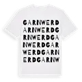 Garnwerd ordlek t-shirt