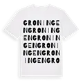 Groningen ordlek t-shirt