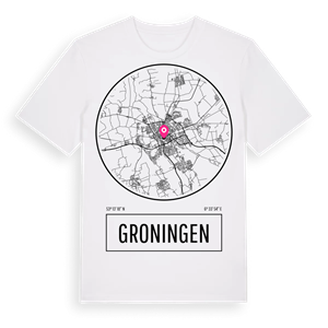 Groningen t-shirt – ekologisk bomull t-shirt från Pinshirt