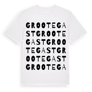 Grootegast ordlek t-shirt – ekologisk bomull t-shirt från Pinshirt